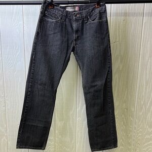 Men's Black Levi’s Jeans 514 33x32 Slim Fit